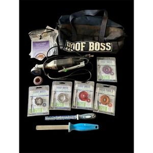 Hoof Boss Electric Hoof Trimmer Set with Discs Files and Bag Horse Farrier Tool